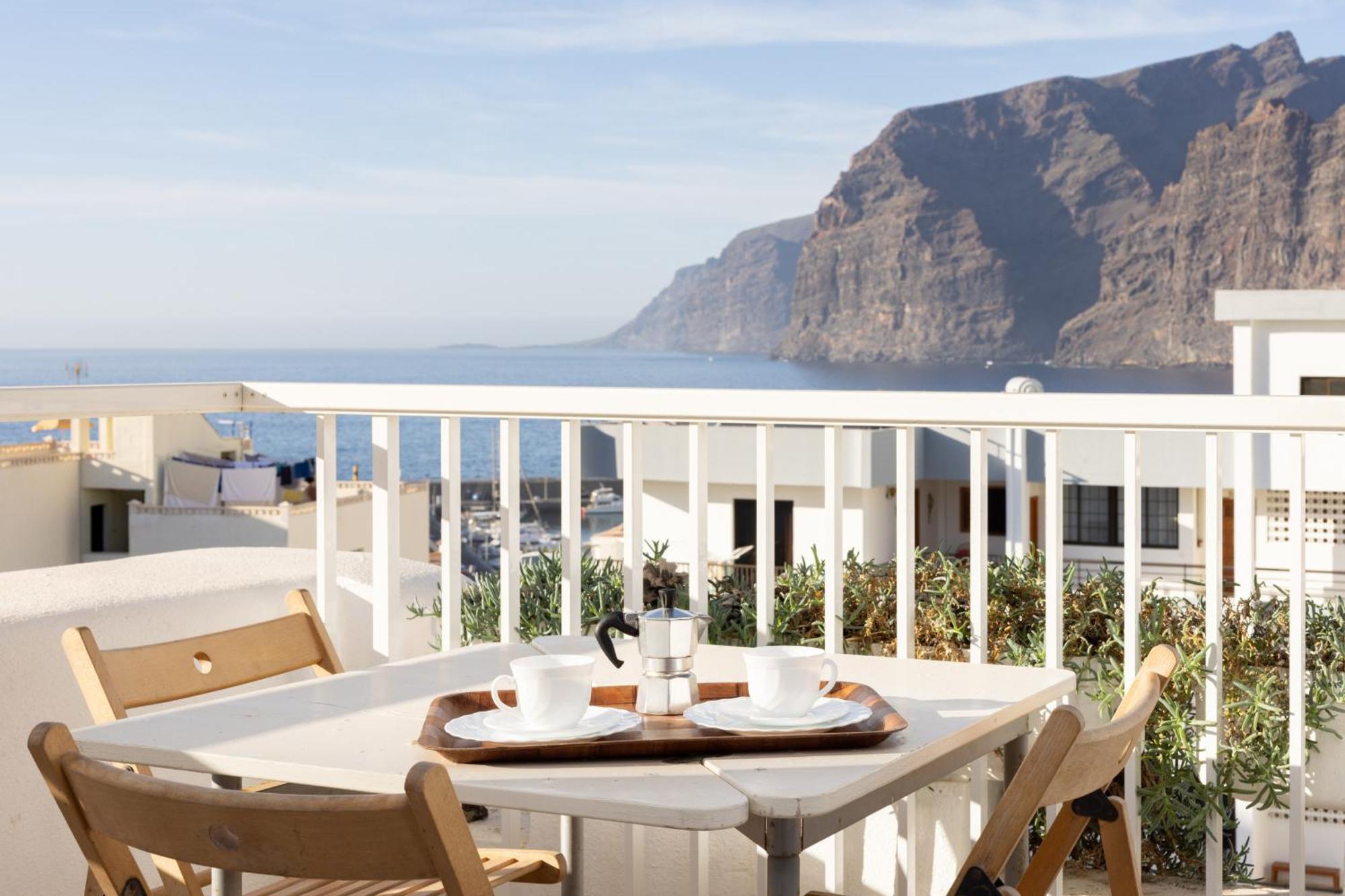 Okstay Los Gigantes With Ac, Terraces And Sea Views Сантъяго-дель-Тейде Экстерьер фото